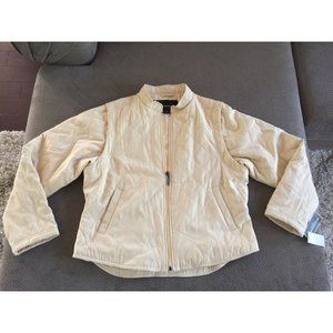 NEW NWT Weather Proof Women Solid Yellow Removable